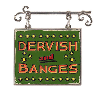 Universal Studios Harry Potter Dervish And Banges Sign Dangle Pin New with Card