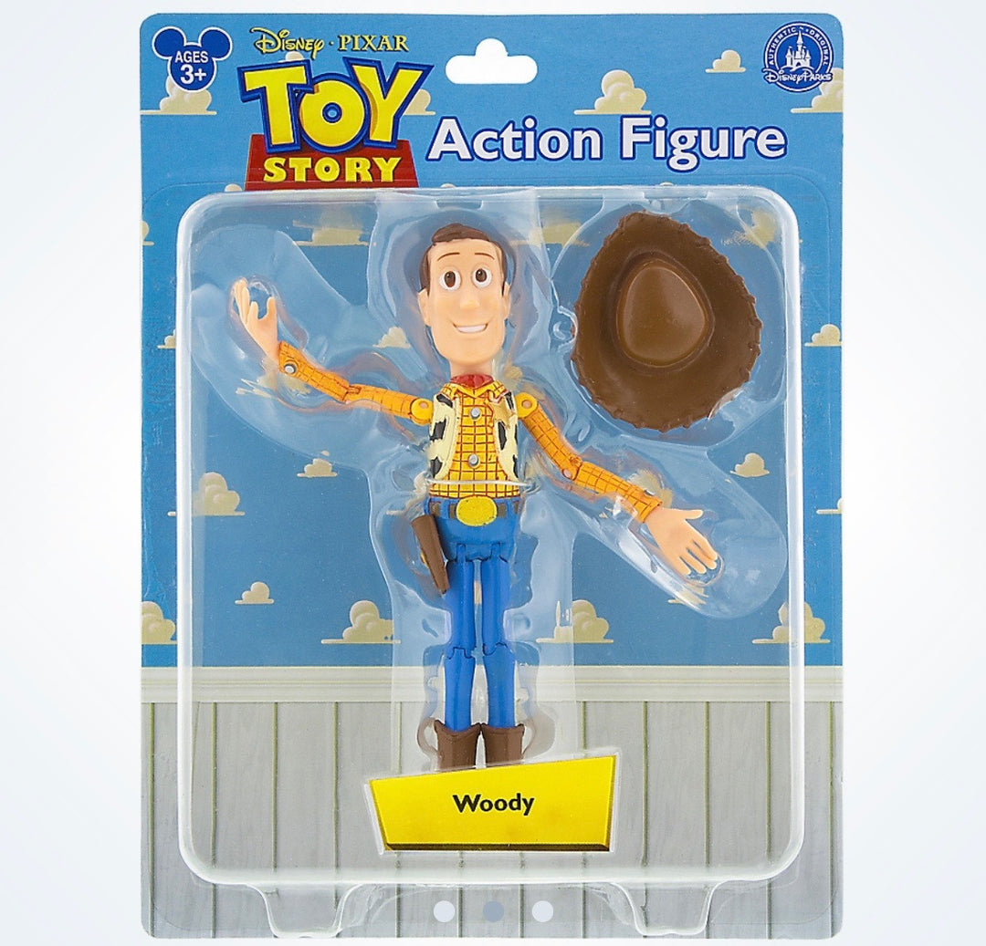 Disney Parks Pixar Toy Story Woody Action Figure New with Box – I