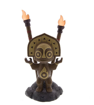 Disney Resort Polynesian Village Tiki Totem Statue Figure Light Up Trader Sam