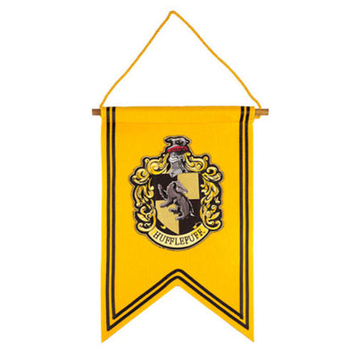 Universal Studios Harry Potter Hufflepuff House Crest Banner New with Tags