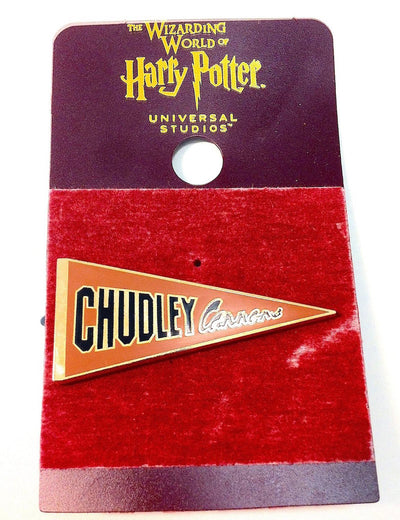 Universal Studios Harry Potter Chudley Cannons Pennant Pin New with Card