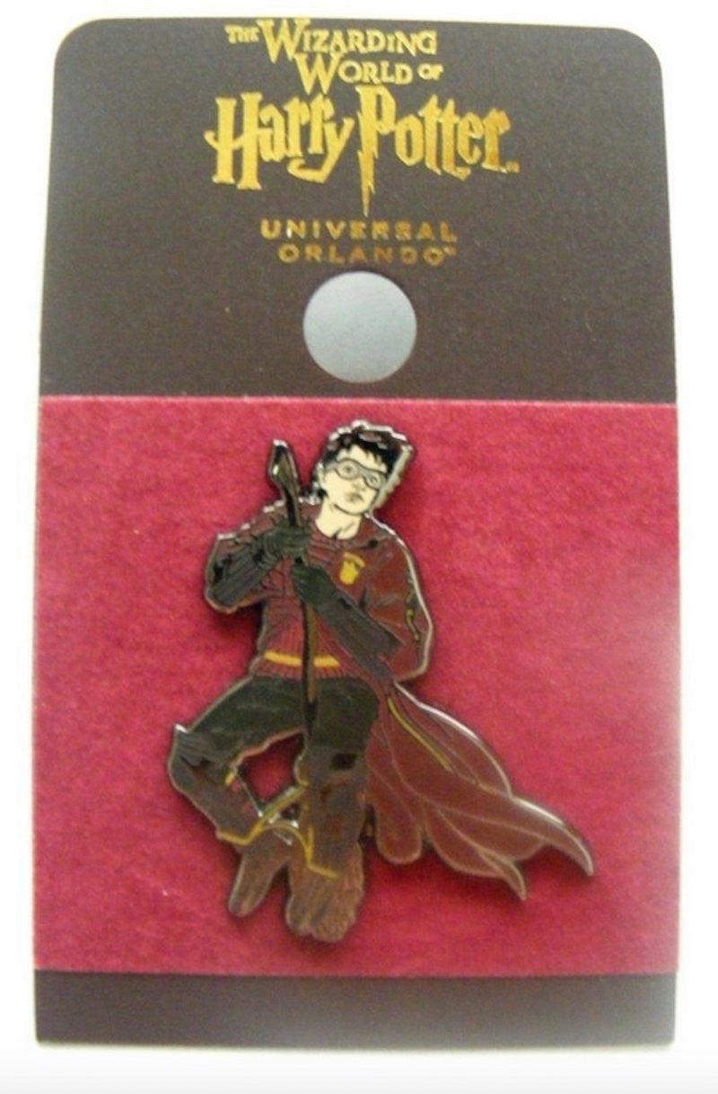Universal Studios Enamel Harry Potter Quidditch Pin New with Card