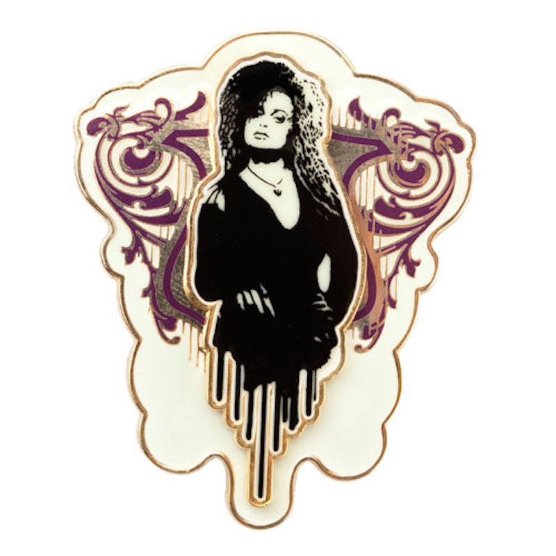 Universal Studios Harry Potter Bellatrix Glow in the Dark Pin New with Card