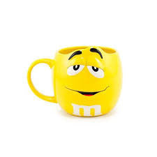 M&M's World Yellow Character 3D Mug New