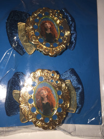 Disney Parks Pixar Brave Merida Accessory Clips Set of 2 New Sealed