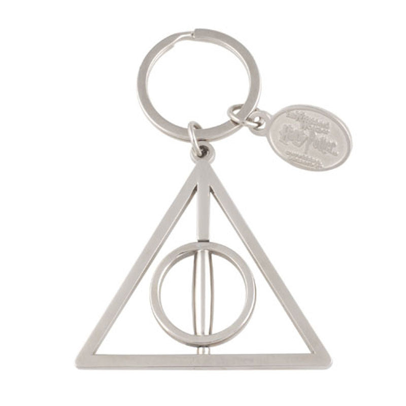 Universal Studios HarryPotter The Deathly Hallows Spinning Keychain New w Tags