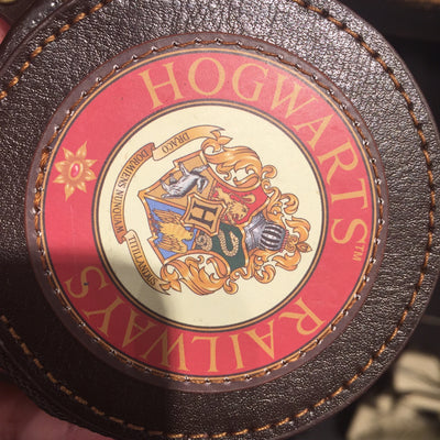 Universal Studios Harry Potter Hogwarts Railways Coin Purse New with Tags