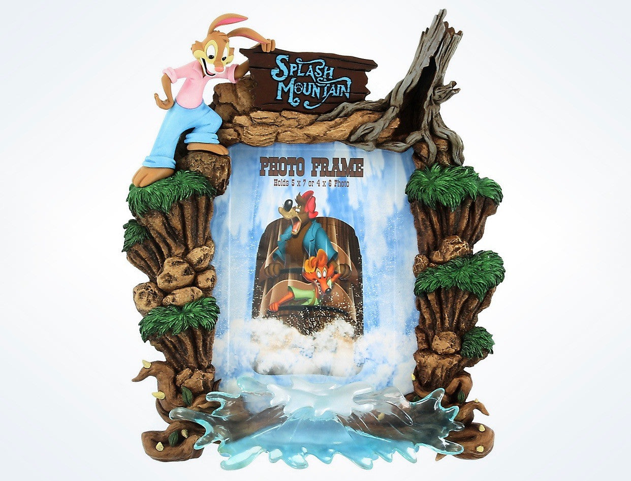 Disney Parks Splash Mountain Resin Picture Photo Picture Frame New