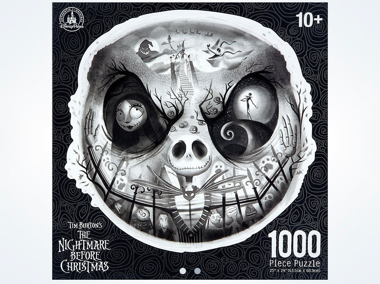 Disney Parks Jack Skellington 1000 Piece Puzzle New with Box