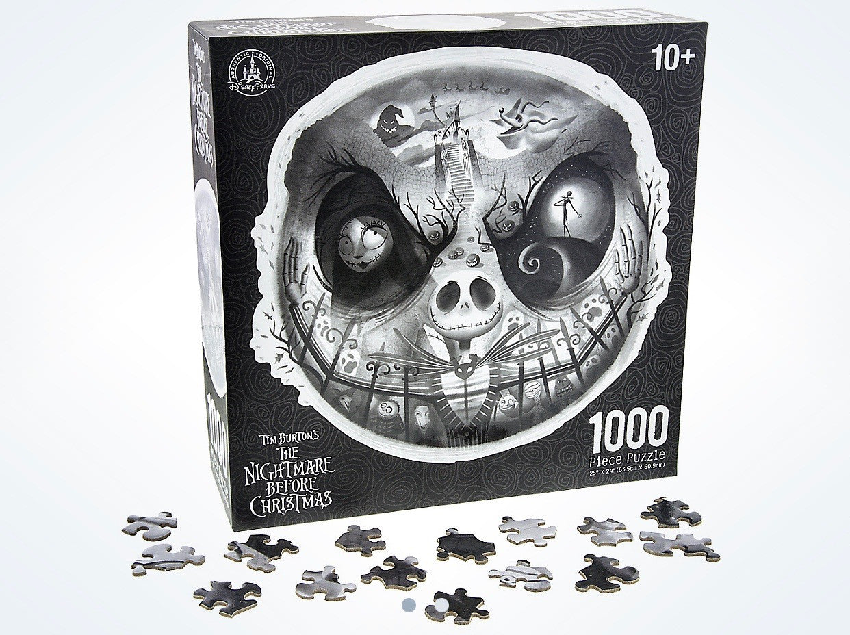 Disney Parks Jack Skellington 1000 Piece Puzzle New with Box