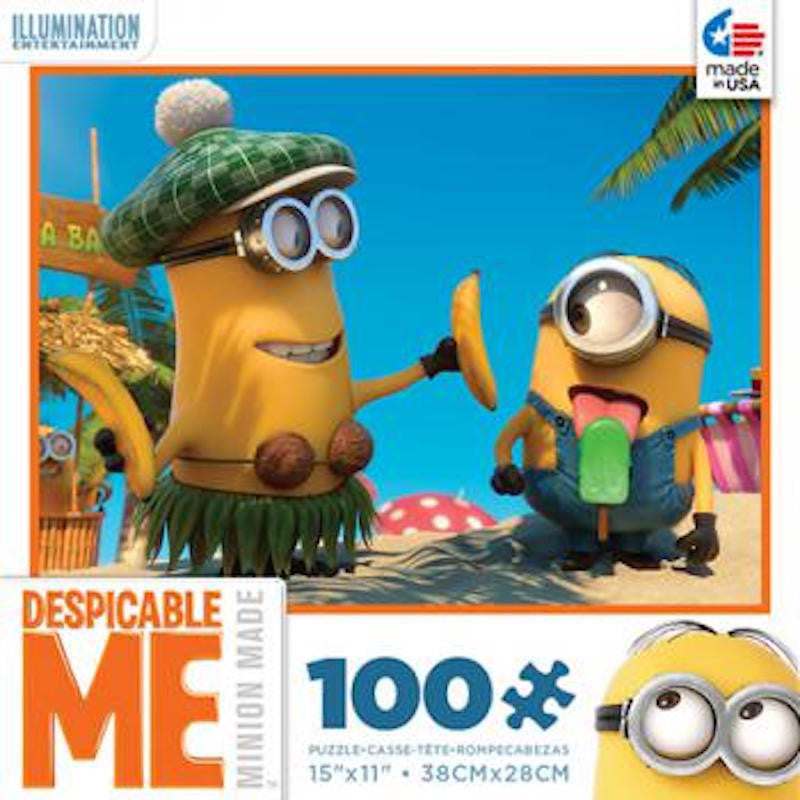 Despicable Me Minions Popsicle 100 pcs Jigsaw Puzzle Ceaco New with Box - I Love Characters