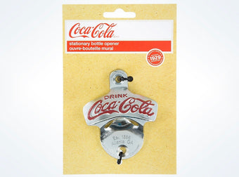 Coca Cola Authentic Wall Bottle Opener New with Card - I Love Characters