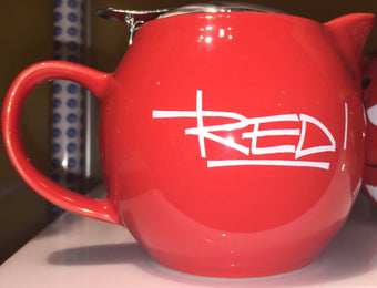 M&M's World Red Character Teapot New