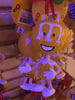 M&M's World Retro Yellow 75th Anniversary Christmas Ornament New with Tags
