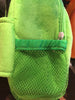 M&M's World Green Character Plush Backpack Trolley For Child New with Tags