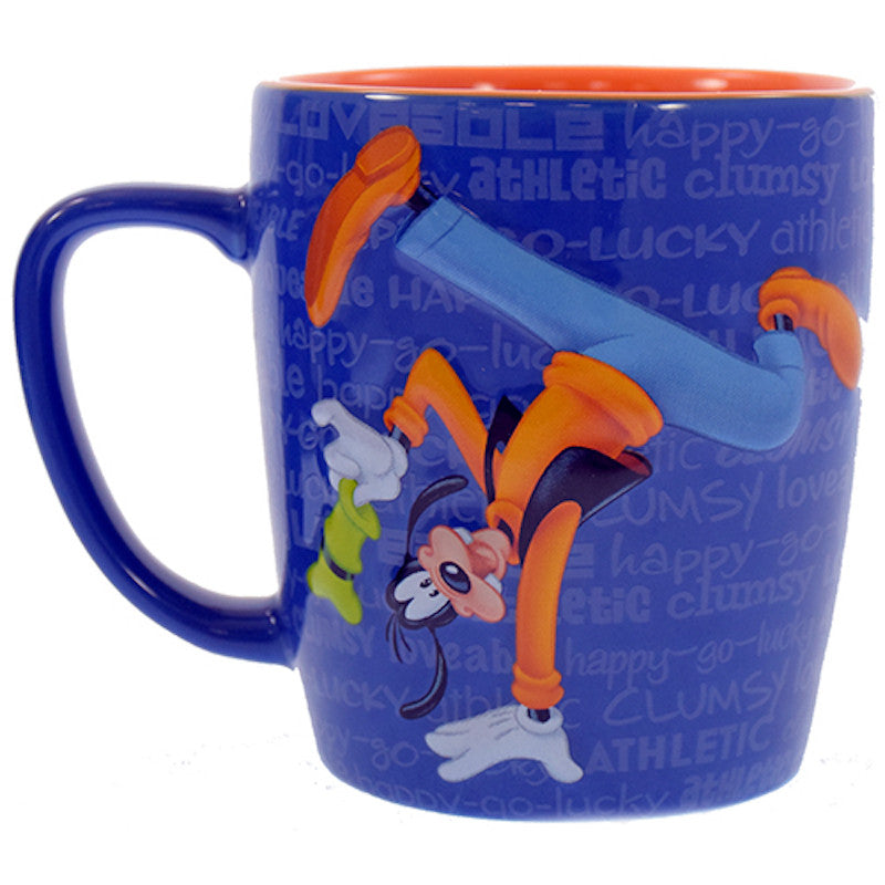 Disney Parks Goofy Personality Ceramic Coffee Mug New