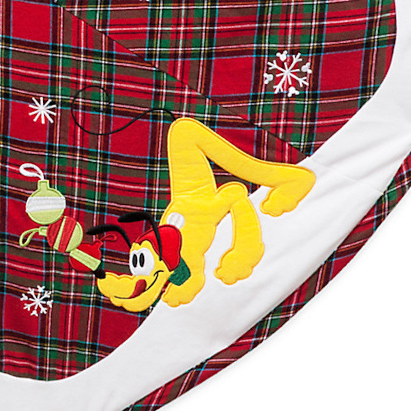 Disney Store Mickey & Minnie Share the Magic Holiday Tree Skirt New with Card