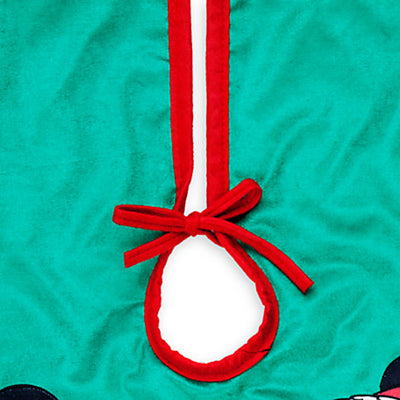 Disney Store Santa Mickey & Minnie Storybook Holiday Tree Skirt New with Card