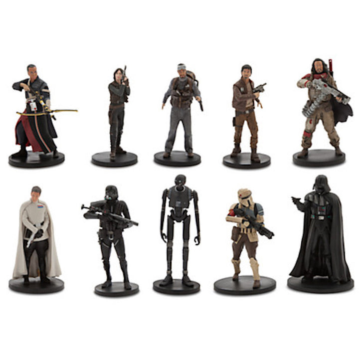 Disney Store Rogue One A Star Wars Story Deluxe Figurine Set New