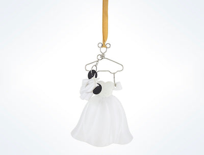 Disney Parks Wedding Bride Resin Costume Holiday Ornament New with Tags
