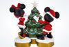 Disney Parks Mickey & Minnie Resin Holiday Stocking Holder New with Tags