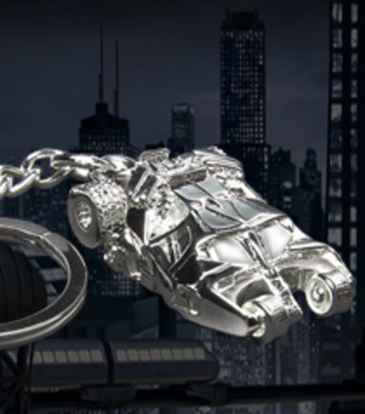 The Dark Knight Rises - Batmobile Keychain Silver Limited Edition of 1000