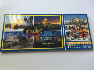 Universal Studios Florida 1993 Bonus Album 12 Postcards plus Collector Set New