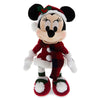 Disney Parks Santa Retro Minnie Mouse Christmas 9" Plush New with Tags