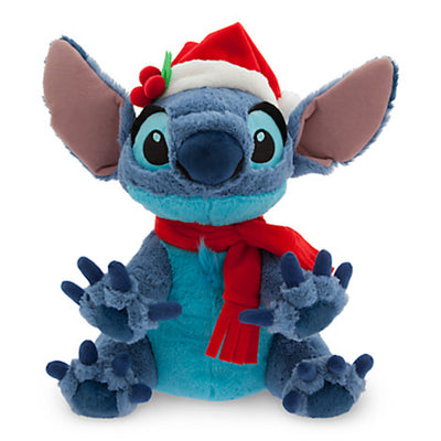 Disney Parks Santa Stitch Christmas 12" Plush New with Tags