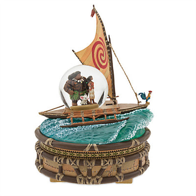 Disney Store Moana Musical We Know the Way Snowglobe New with Box