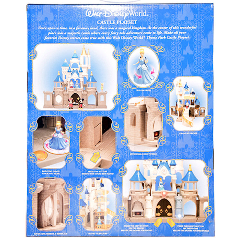 Disney Parks Mickey & Friends Cinderella Castle Play Set New Edition New w Box