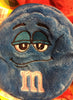 M&M's World Blue Character Coin Purse Plush New with Tags