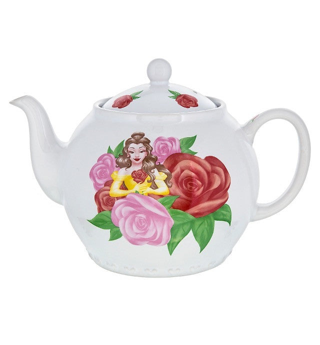 Disney Parks Belle Floral Teapot New