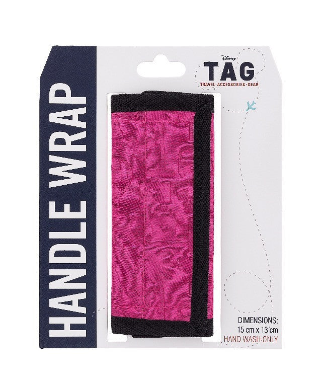Disney Parks Disney Tag Characters Bag Handle Wrap Pink New