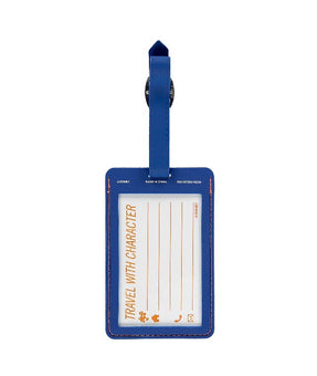 Disney Parks Disneyland Luggage Tag Blue New with Tag