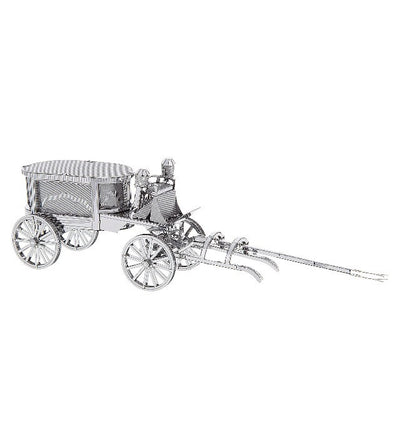 Disney Parks Haunted Mansion Hearse Metal Model Kit 3D New