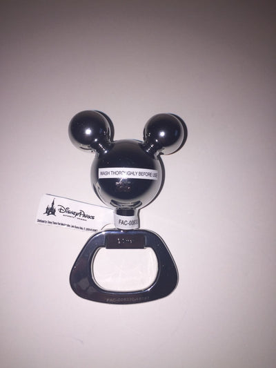 Disney Parks Mickey Mouse Icon Bottle Opener New with Tag