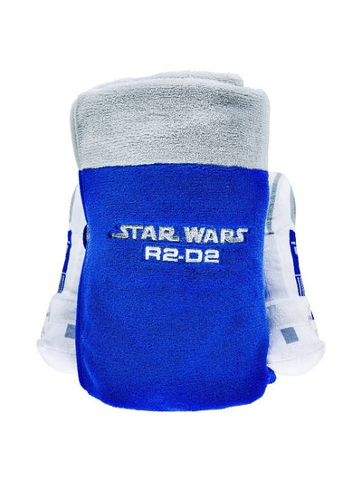 Disney Parks Star Wars R2-D2 Blanket New with Tag