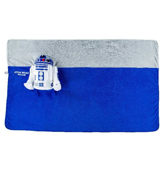 Disney Parks Star Wars R2-D2 Blanket New with Tag