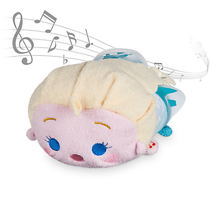 Disney Store Frozen Elsa Musical 7" Tsum Plush New with Box