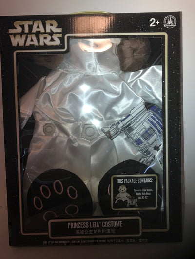 Disney Parks Star Wars Princess Leia Costume & R2-D2 for Shelliemay New with Box