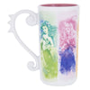 Disney Parks Princesses Dream Tall Latte Ceramic Mug New