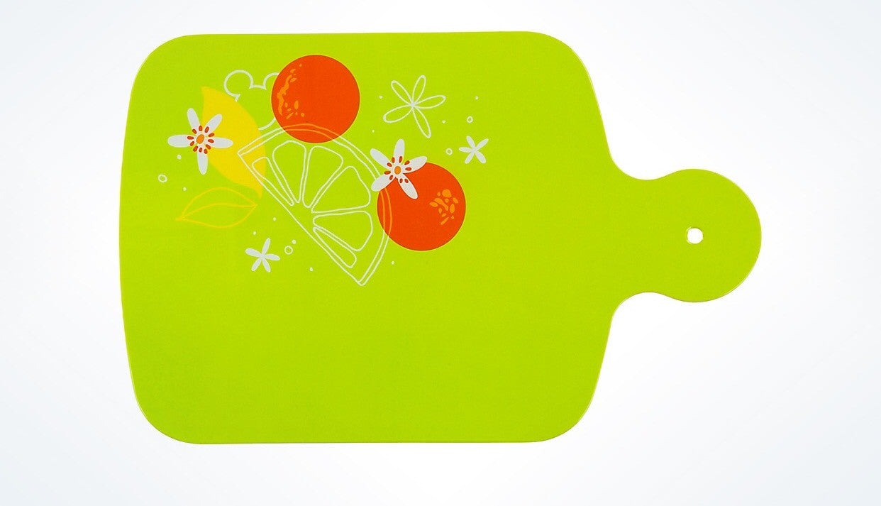 Disney Parks Mickey Mouse Icon Citrus Cutting Board New