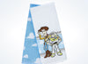 Disney Parks Toy Story Buzz & Woody Cotton Dish Towels Set New with Tags