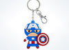Disney Parks Marvel Captain America Cutie Keychain New with Tags