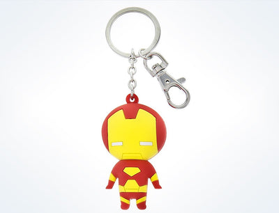 Disney Parks Marvel Iron Man Cutie Keychain New with Tags