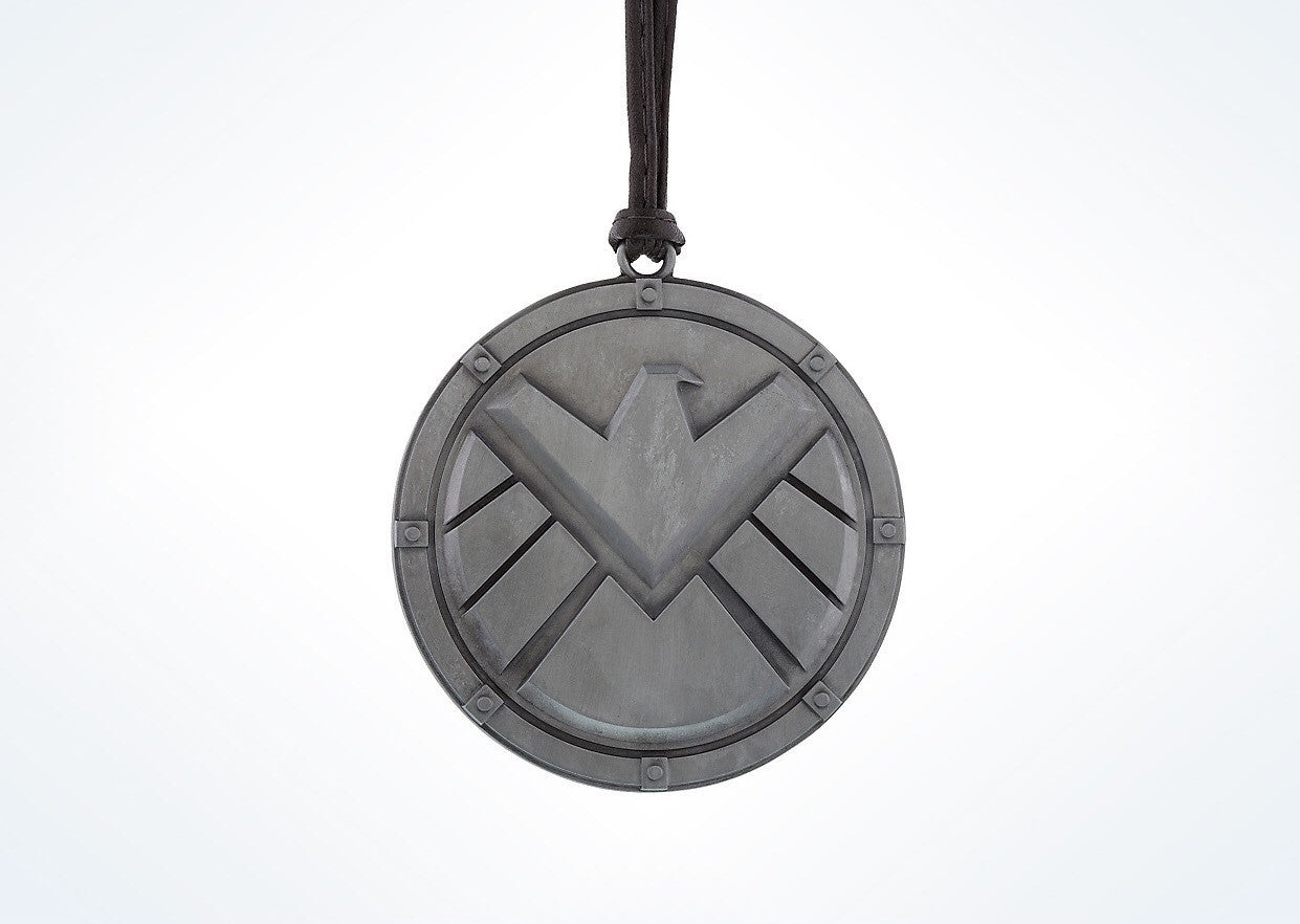 Disney Parks Marvel Agents of S.H.I.E.L.D Metal Ornament New with Tags
