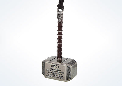 Disney Parks Marvel Thor Mjolnir 3D Metal Ornament New with Tags