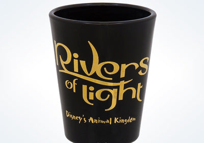 Disney Parks Animal kingdom Rivers of Lights Mini Glass New with Tags