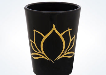 Disney Parks Animal kingdom Rivers of Lights Mini Glass New with Tags